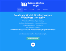 Tablet Screenshot of businessdirectoryplugin.com
